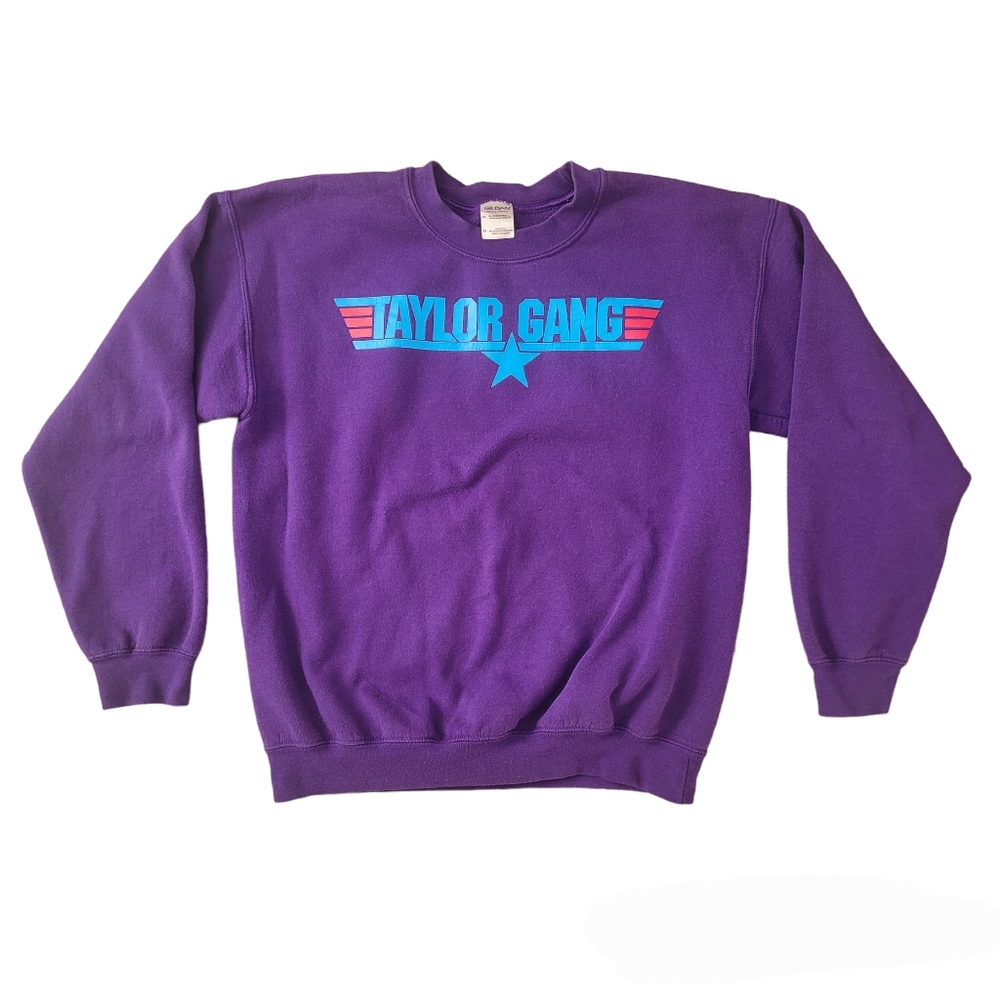 Taylor Gang purple sweatshirt size medium